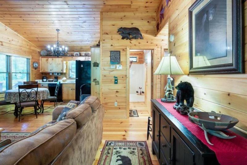 Villa Mountain Spirit Cabin - Fireplace And Hot Tub Blue Ridge Exterior foto
