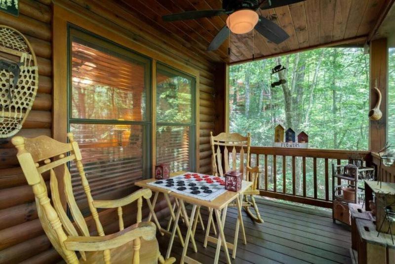 Villa Mountain Spirit Cabin - Fireplace And Hot Tub Blue Ridge Exterior foto