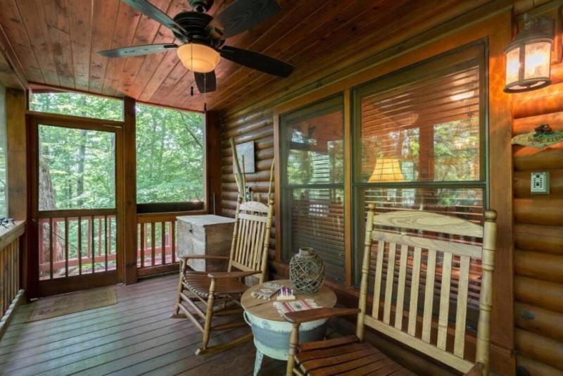Villa Mountain Spirit Cabin - Fireplace And Hot Tub Blue Ridge Exterior foto