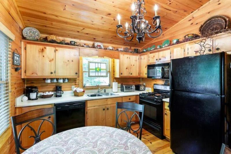 Villa Mountain Spirit Cabin - Fireplace And Hot Tub Blue Ridge Exterior foto