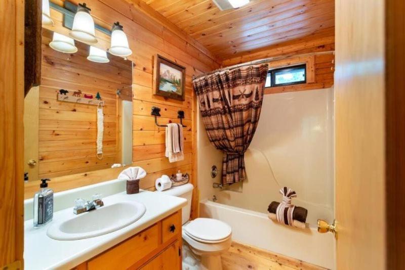 Villa Mountain Spirit Cabin - Fireplace And Hot Tub Blue Ridge Exterior foto