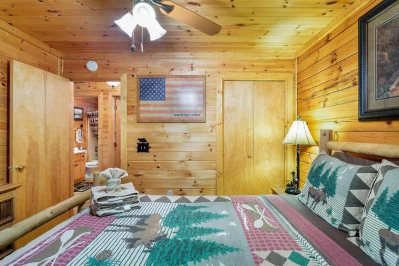 Villa Mountain Spirit Cabin - Fireplace And Hot Tub Blue Ridge Exterior foto