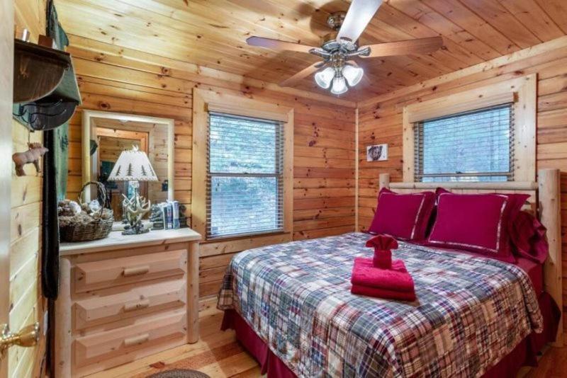 Villa Mountain Spirit Cabin - Fireplace And Hot Tub Blue Ridge Exterior foto