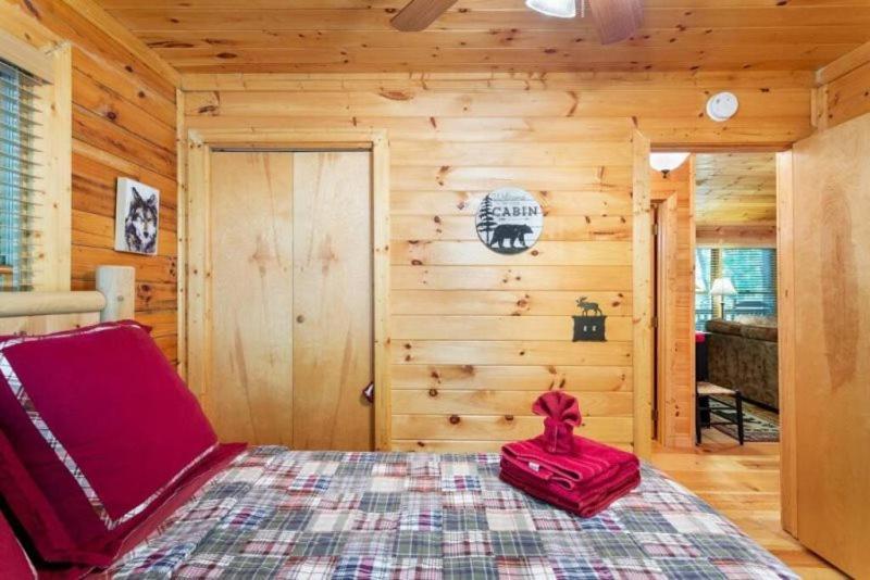 Villa Mountain Spirit Cabin - Fireplace And Hot Tub Blue Ridge Exterior foto